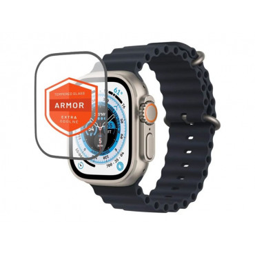 Fixed | Armor Tempered Glass for Apple Watch Ultra 49mm/Ultra 2 49mm | Black