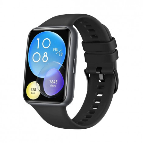 Fixed | Silicone Strap for Huawei Watch Fit 2/Fit 2 Classic | Black