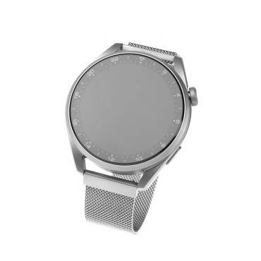 Fixed | Mesh Strap with Quick Release 22mm for Smartwatch | Silver