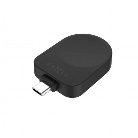 Fixed USB-C Charging Adapter for Samsung Galaxy Watch compatible with Powerstation Uni | Black