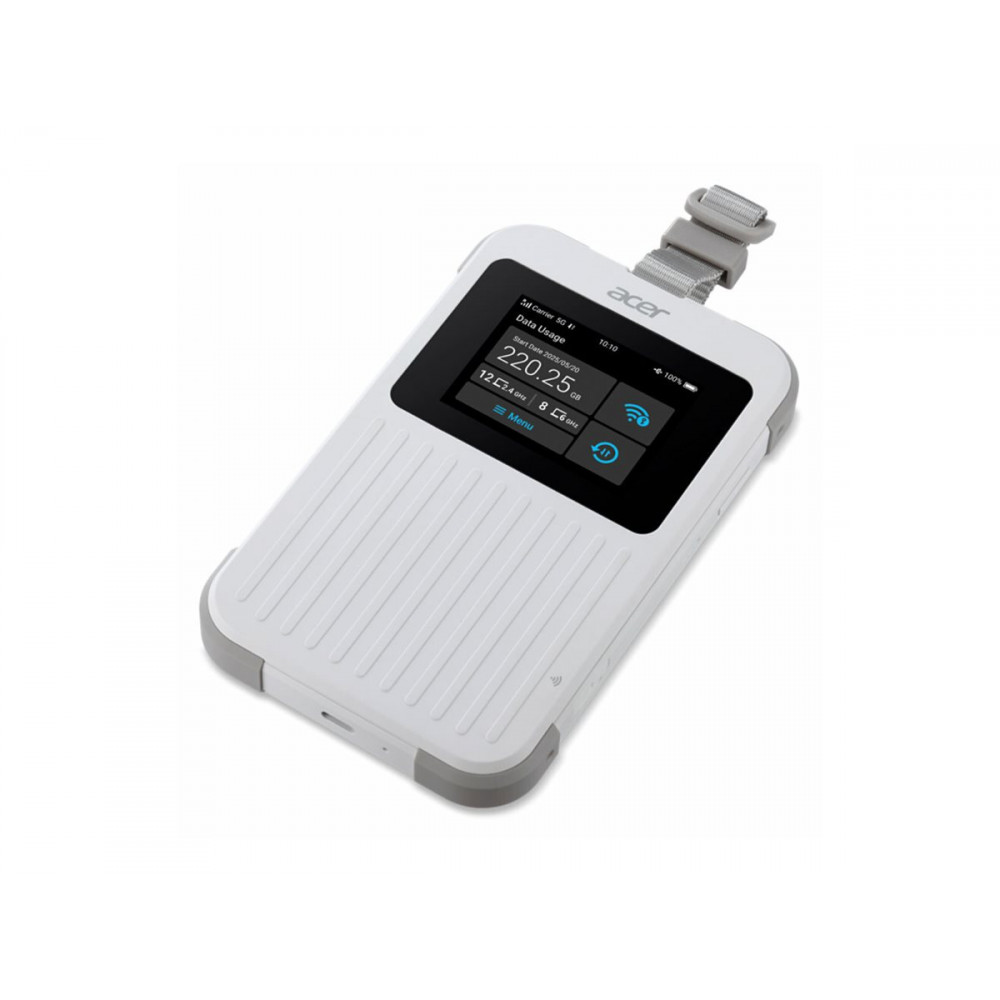 Acer Connect M6E Wi-Fi 5G Mobile Hotspot, USB, Type C, Blue | Acer