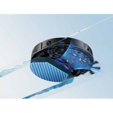 Midea Robot Vacuum Cleaner | M7 Evo | Dry | Lithium ion | 5200 mAh | Dust capacity 0.43 L | 1500 Pa | Black