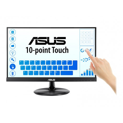 Asus VT229H | 21.5 " | IPS | 16:9 | 60 Hz | 5 ms | 1920 x 1080 pixels | 250 cd/m | HDMI ports quantity 1