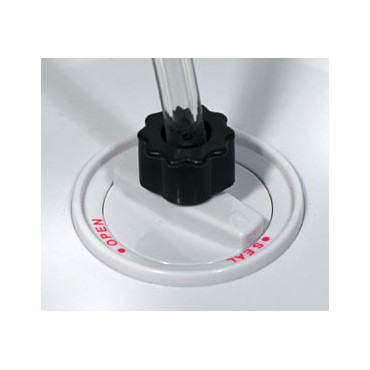 Caso | Vacuum Canister Set | 01260 | 3 canisters | White/Transparent