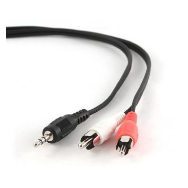 Cablexpert | 2.5m, 3.5mm/2xRCA, M/M | 3.5mm | 2 x RCA