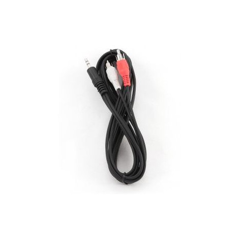 Cablexpert | 2.5m, 3.5mm/2xRCA, M/M | 3.5mm | 2 x RCA