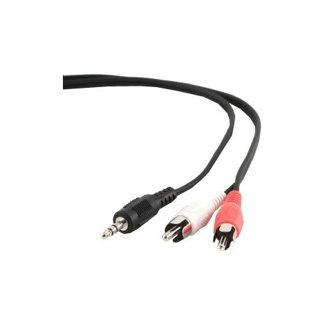 Cablexpert | 2.5m, 3.5mm/2xRCA, M/M | 3.5mm | 2 x RCA