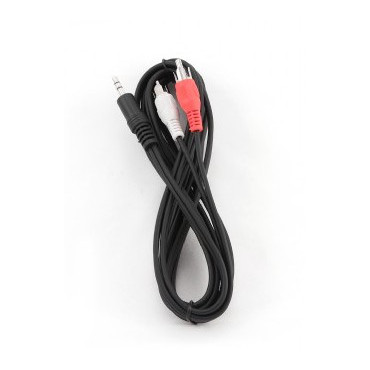 Cablexpert | 2.5m, 3.5mm/2xRCA, M/M | 3.5mm | 2 x RCA