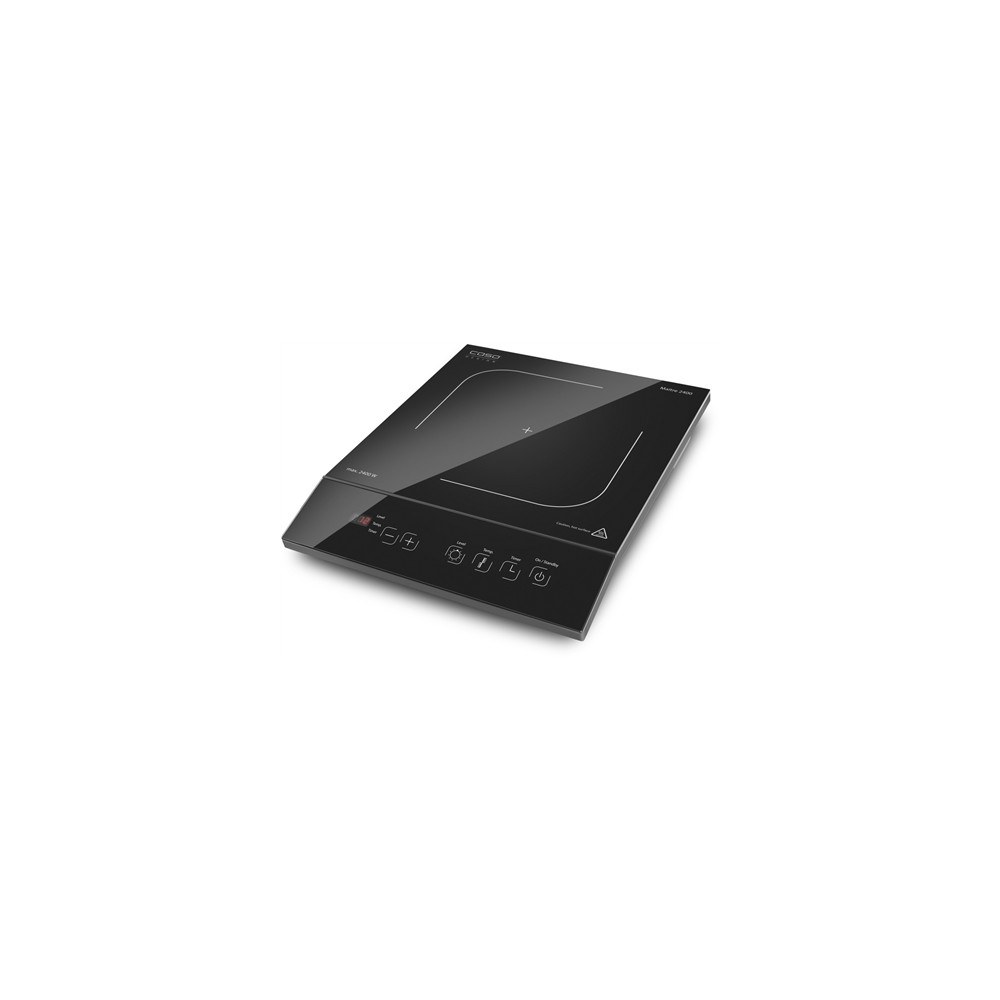 Caso | Free standing table hob | 02230 | Number of burners/cooking zones 1 | Sensor touch control | Black | Induction