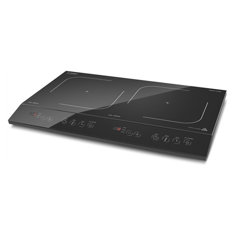 Caso | Free standing table hob | 02231 | Number of burners/cooking zones 2 | Sensor touch control | Black | Induction