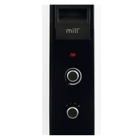 Mill | Heater | AB-H1000MEC | Oil Filled Radiator | 1000 W | Number of power levels 3 | Suitable for rooms up to 12-16 m | White