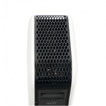 Mill | Heater | AB-H1000MEC | Oil Filled Radiator | 1000 W | Number of power levels 3 | Suitable for rooms up to 12-16 m | White