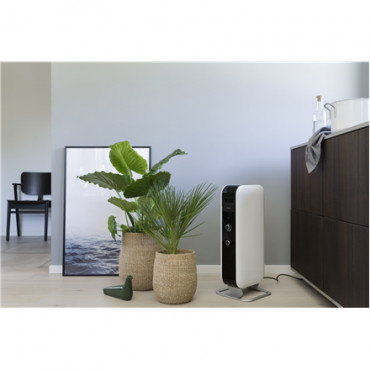 Mill | Heater | AB-H1000MEC | Oil Filled Radiator | 1000 W | Number of power levels 3 | Suitable for rooms up to 12-16 m | White