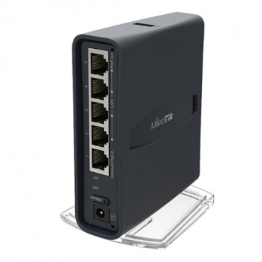 Access Point | RB952Ui-5ac2nD-TC | 802.11ac | 867 Mbit/s | 10/100 Mbit/s | Ethernet LAN (RJ-45) ports 5 | Mesh Support No | MU-M