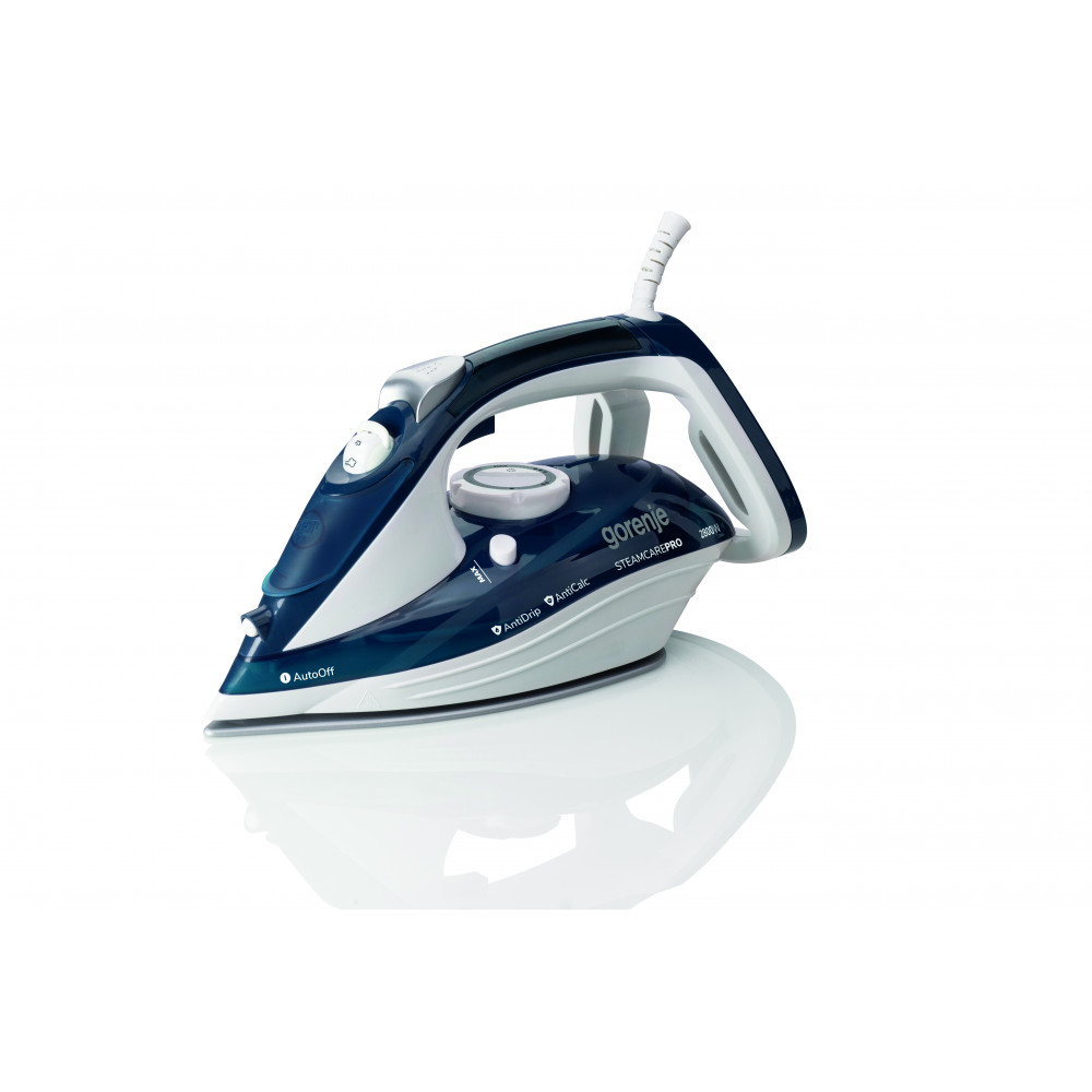 Gorenje | Steam Iron | SIH2800TQC | Steam Iron | Water tank capacity 350 ml | Continuous steam 35 g/min | Power 2800 W | Steam b