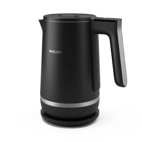 Philips | Double-walled Kettle | HD9396/90 7000 series | Electric | 2200 W | 1.7 L | Metal | 360 rotational base | Black
