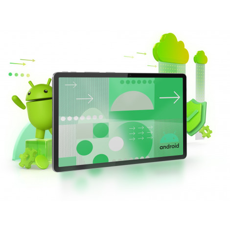 Lenovo Idea Tab 11 2.5K Mediatek Dimensity 6300/8GB/128GB/Android 15/Grey/2Y Warranty | Lenovo Tab (without power adapter) | Ide