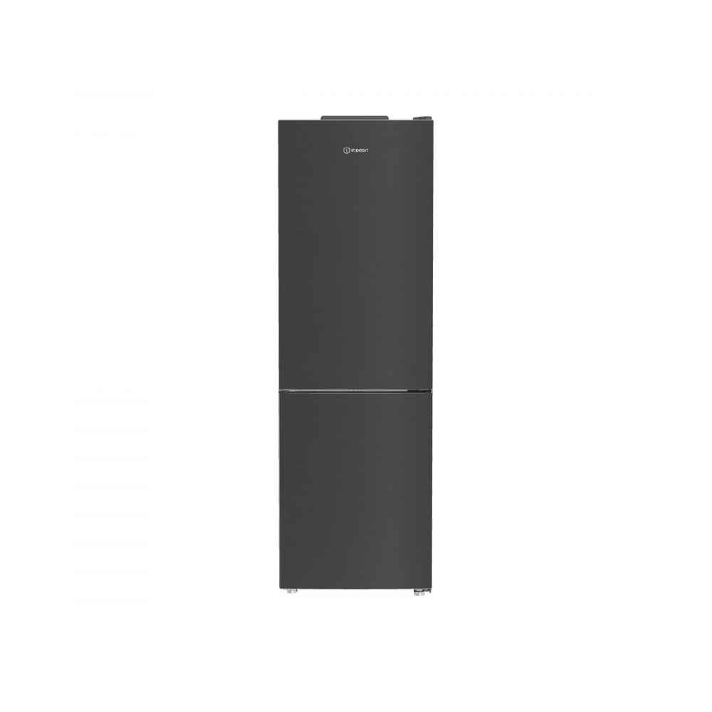 Indesit INKH 1361 XBR4E Refrigerator, E, Freestanding, Combi, Height 1.865m, Fridge 107L,