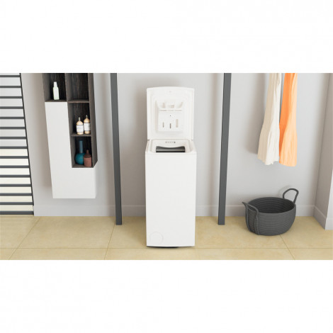 Whirlpool TDLRBX 6252BS EU Washing machine, Free standing, Top loading, Washing capacity 6 kg, White