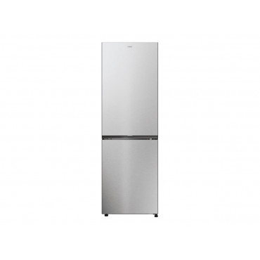 Candy ECN2CQTEX186 Refrigerator, E, Freestanding, Combi, Height 185cm, Fridge net 235 L, Freezer net 120 L, Inox | Candy