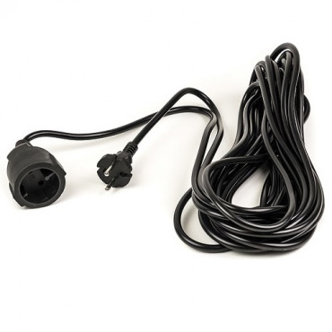 Ilgintuvas 10m, 1 lizdo, 2x1.0mm2