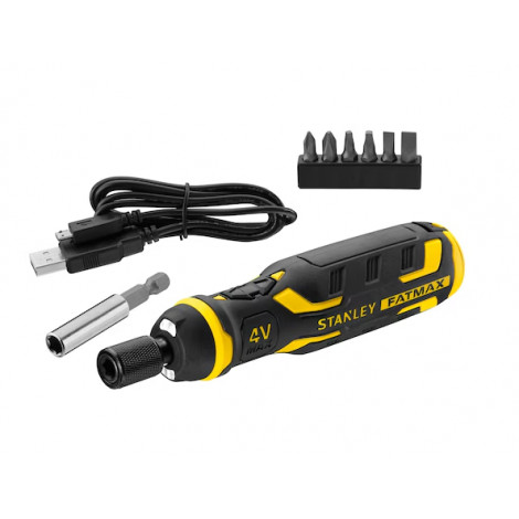 Stanley | FATMAX 4V Power Assist Screwdriver | Yellow/Black