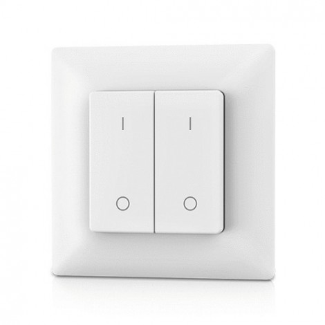 PF1-2 belaidis paviršinio montavimo reguliatorius, 1 spalvos, 2 zonų