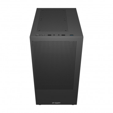 Fortron Case | S110-B | Black | M-ATX Mid Tower | Power supply included No