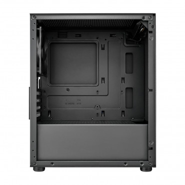 Fortron Case | S110-B | Black | M-ATX Mid Tower | Power supply included No