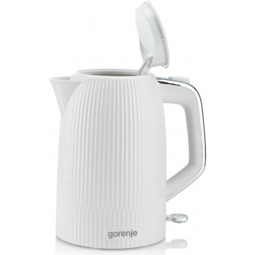 Gorenje Kettle | K17DPW | Electric | 2200 W | 1.7 L | Stainless steel | 360 rotational base | White