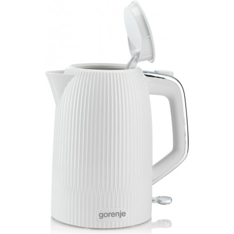 Gorenje Kettle | K17DPW | Electric | 2200 W | 1.7 L | Stainless steel | 360 rotational base | White
