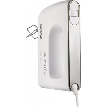 Gorenje | Hand Mixer | M460CDC | Hand Mixer | 460 W | Number of speeds 5 | Turbo mode | White