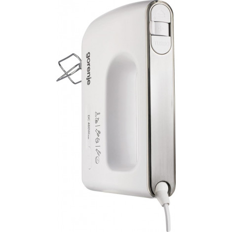 Gorenje | Hand Mixer | M460CDC | Hand Mixer | 460 W | Number of speeds 5 | Turbo mode | White