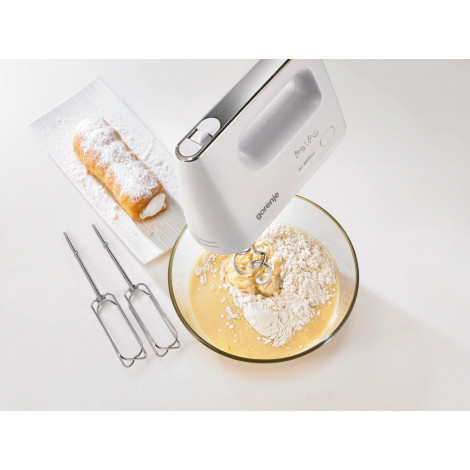 Gorenje | Hand Mixer | M460CDC | Hand Mixer | 460 W | Number of speeds 5 | Turbo mode | White