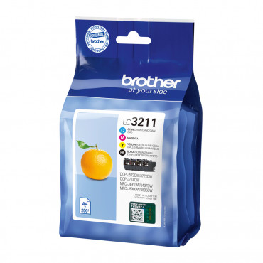 Brother LC3211VAL Cartridge Value Pack BK/C/M/Y | Brother