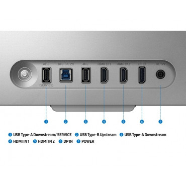 Samsung LS27FG902XUXEN 27" Gaming Monitor Odyssey 3D G90XF 3840x2160/16:9/350cd/m2/1ms, HDMI, USB, DP