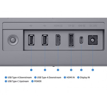 Samsung LS32FM902SUXDU 32" Smart Monitor M9 M90SF 4K OLED Vision AI, 3840x2160/16:9/250cd/m2/0.03ms/HDMI, USB, DP