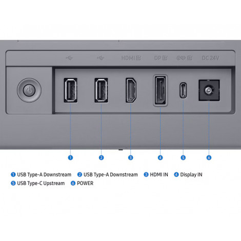 Samsung LS32FM902SUXDU 32" Smart Monitor M9 M90SF 4K OLED Vision AI, 3840x2160/16:9/250cd/m2/0.03ms/HDMI, USB, DP