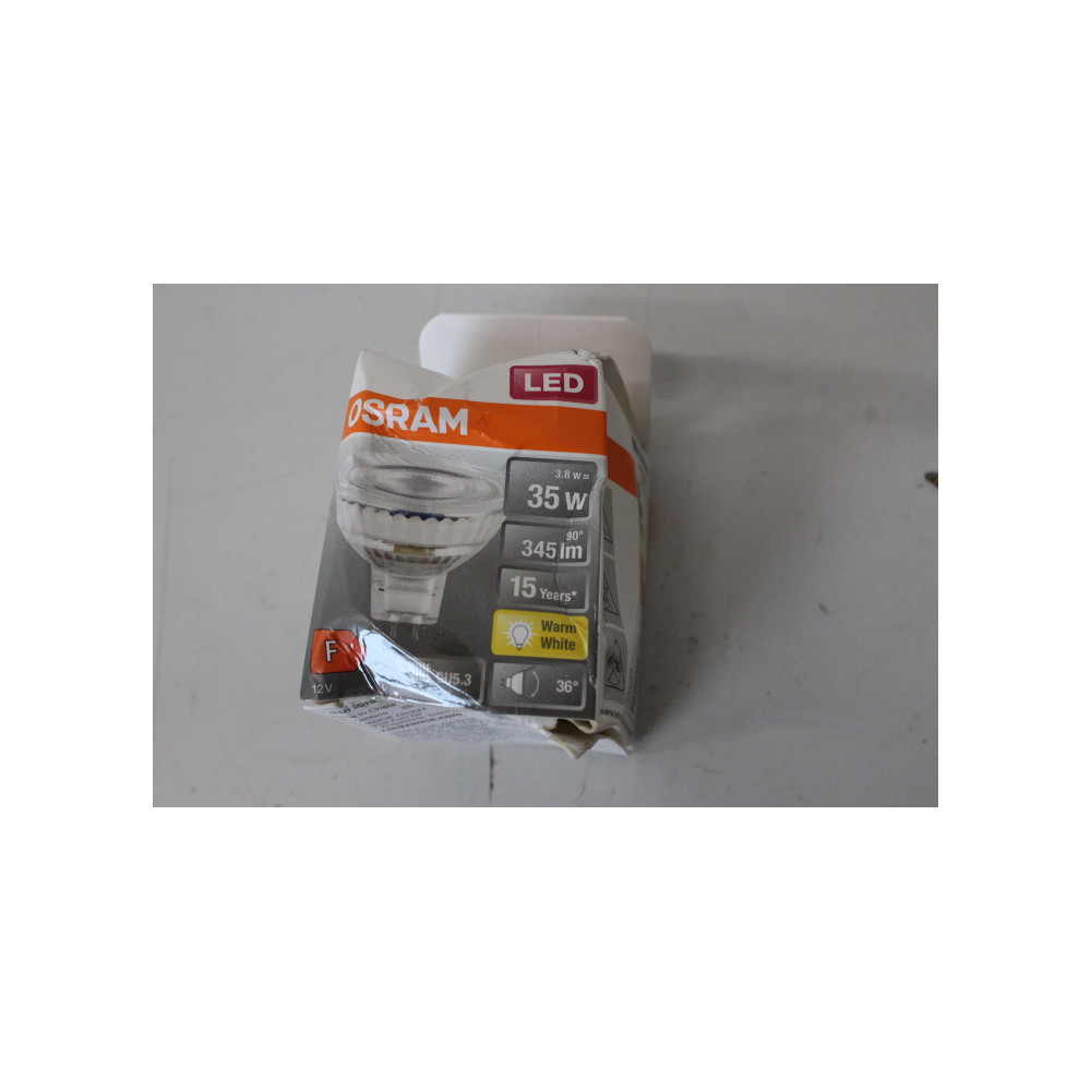 SALE OUT. Osram Parathom Reflector LED 12V MR16 35 non-dim 36 3,8W/827 GU5.3 bulb | Osram Parathom Reflector LED | GU5.3 | 3.8 W