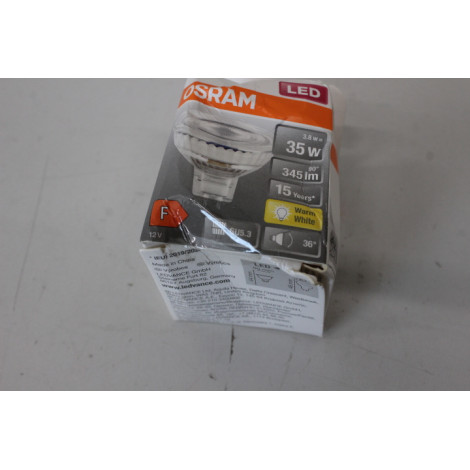 SALE OUT. Osram Parathom Reflector LED 12V MR16 35 non-dim 36 3,8W/827 GU5.3 bulb | Osram Parathom Reflector LED | GU5.3 | 3.8 W