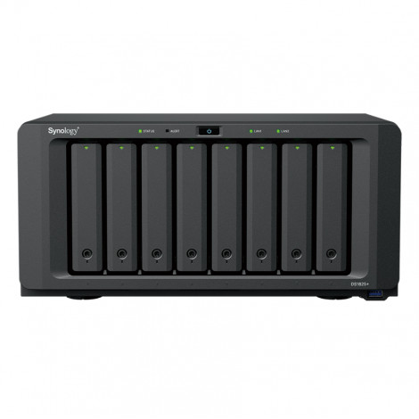 Synology DiskStation | DS1825+ | AMD Ryzen | V1500B | 8 GB | DDR4 | Black