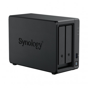 Synology DiskStation | DS725+ | AMD Ryzen | R1600 | 4 GB | DDR4 | Black