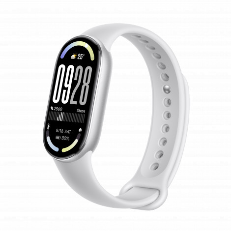 Xiaomi Smart Band 10 | AMOLED | Waterproof | Bluetooth | Glacier Silver