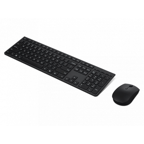 Lenovo Professional | Keyboard and Mouse Combo | Wireless | US Euro | Bluetooth | Black | 2.4 GHz