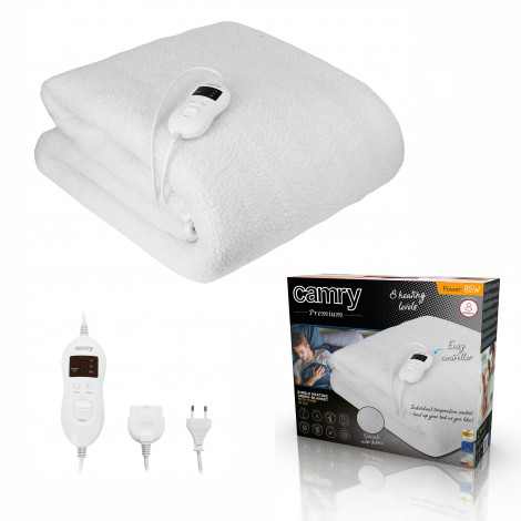Camry | Electirc heating under-blanket with timer | CR 7422 | Number of heating levels 5 | Number of persons 1 | Washable | Remo