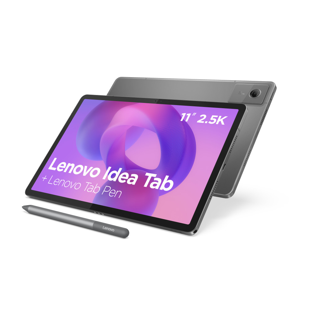 Lenovo Idea Tab 11 2.5K Mediatek Dimensity 6300/8GB/256GB/Android 15/Grey/2Y Warranty | Lenovo Idea Tab | Idea Tab | 11 " | 11 "
