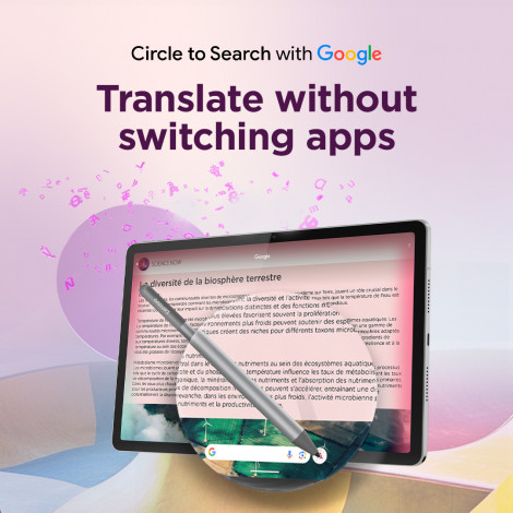 Lenovo Idea Tab 11 2.5K Mediatek Dimensity 6300/8GB/256GB/Android 15/Grey/2Y Warranty | Lenovo Idea Tab | Idea Tab | 11 " | 11 "