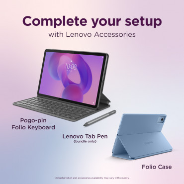 Lenovo Idea Tab 11 2.5K Mediatek Dimensity 6300/8GB/256GB/Android 15/Grey/2Y Warranty | Lenovo Idea Tab | Idea Tab | 11 " | 11 "