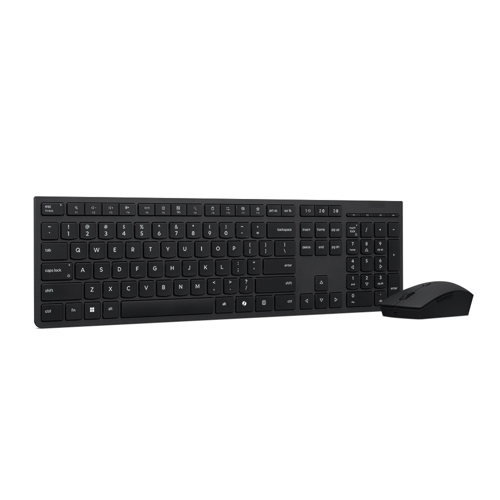 Lenovo Professional Wireless Rechargeable Keyboard and Mouse Combo AI - Lithuanian | Lenovo
