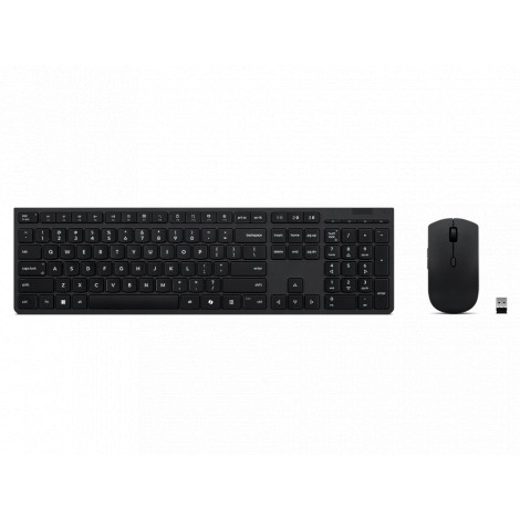 Lenovo Professional Wireless Rechargeable Keyboard and Mouse Combo AI - Lithuanian | Lenovo